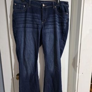 Maurices Dark Blue Women's Boot Cut Jeans